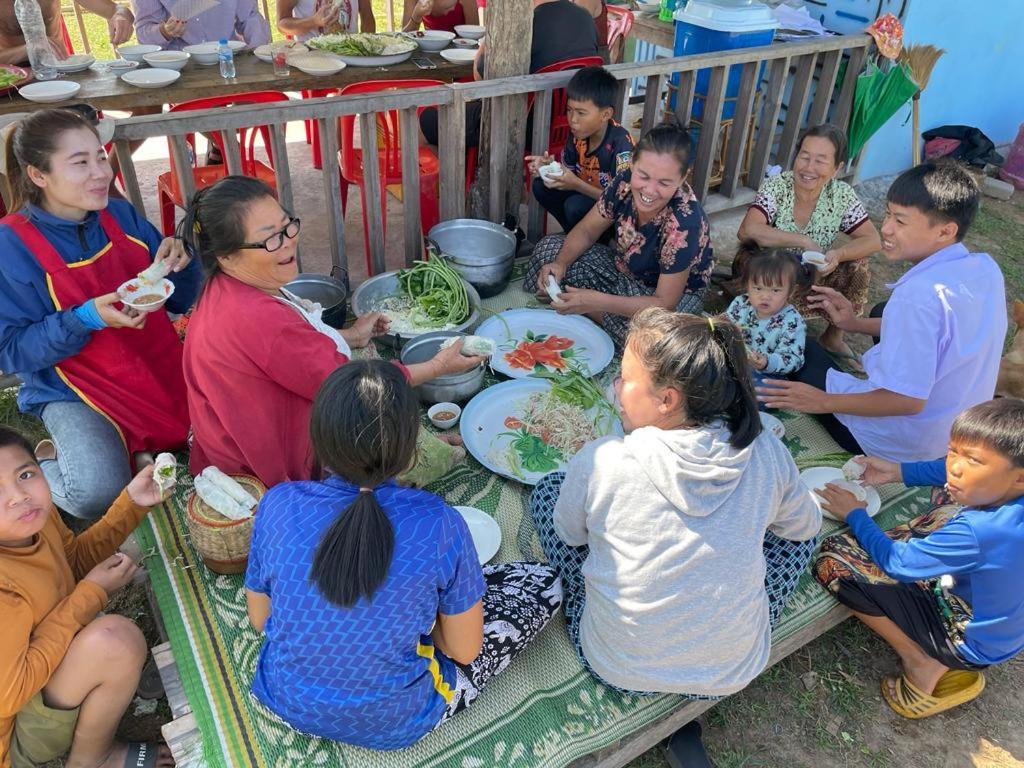 Vera Sunset Homestay Local Experience With Lao Family Muang Không Εξωτερικό φωτογραφία